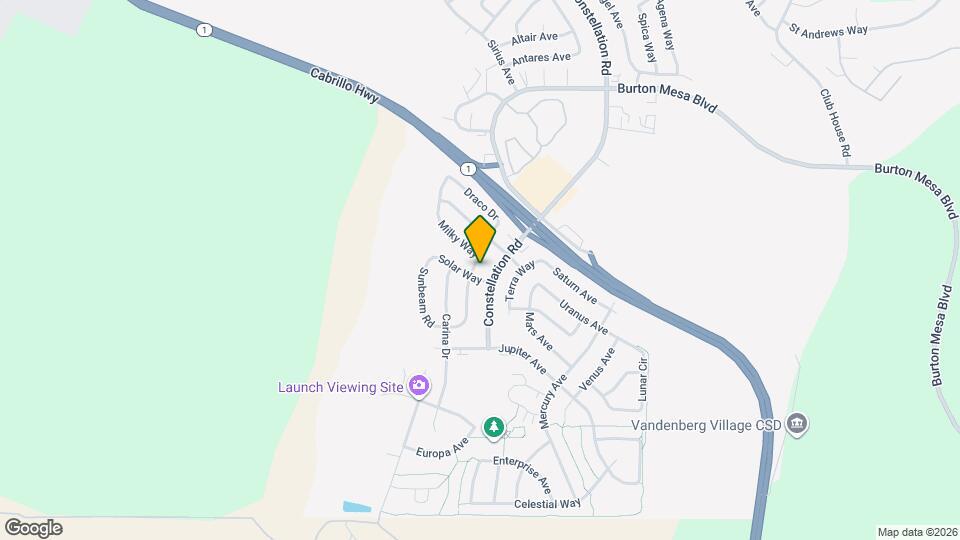 497 Milky Way Mapa y Detalles de la Ubicación