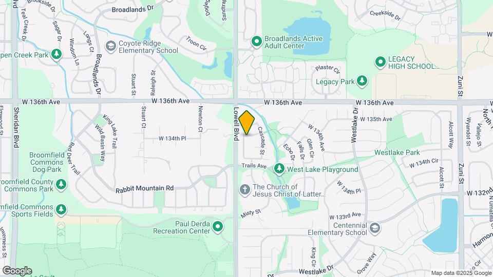 13470 Antlers St Map and Location Details