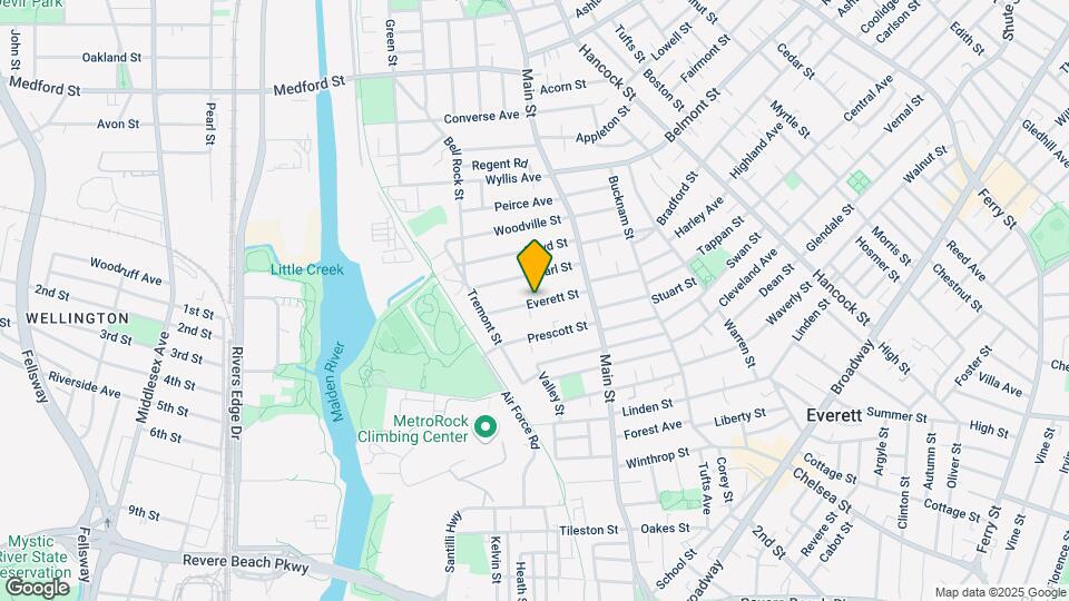 51 Everett St, Unit 3 Map and Location Details