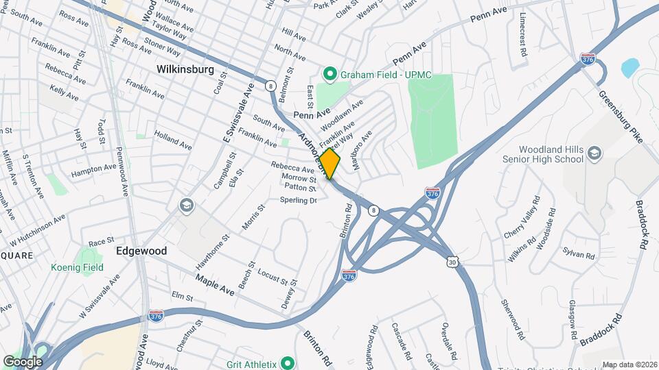 565 Ardmore Blvd Map and Location Details