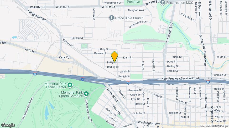 5811 Petty St Map and Location Details