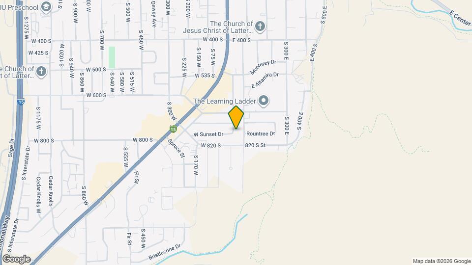 763 S Sunset Dr Map and Location Details