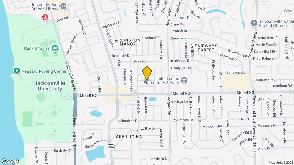 6238 Round Oak Ln Map and Location Details
