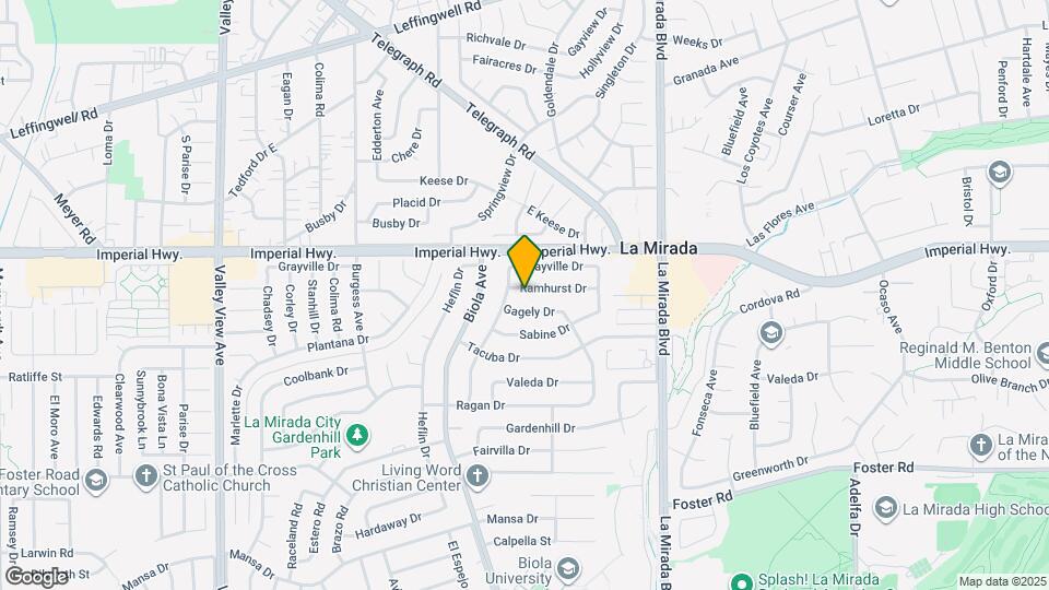 14714 Ramhurst Dr Map and Location Details