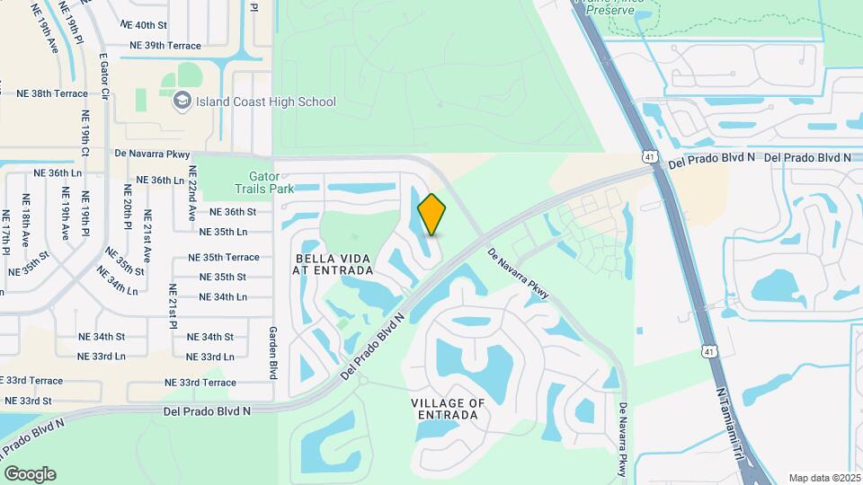 3632 Valle Santa Cir Mapa y Detalles de la Ubicación
