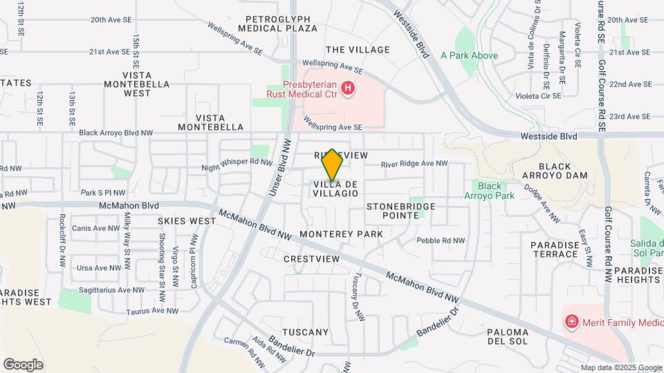 10850 Arezzo Dr NW Map and Location Details