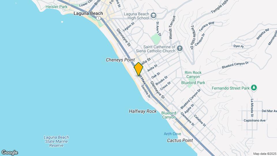 1026-1036 Gaviota Dr Map and Location Details