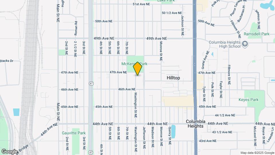 4645 Washington St NE Map and Location Details
