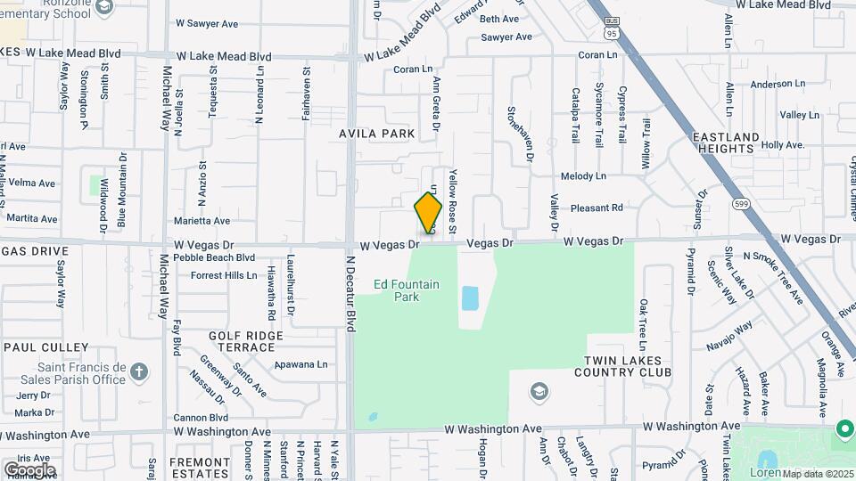1601 Cordoba Ln Mapa y Detalles de la Ubicación