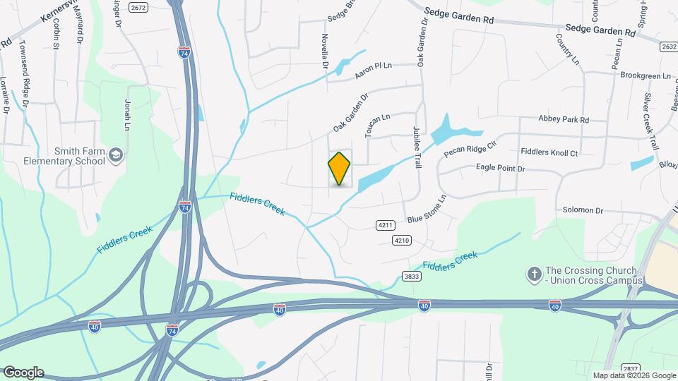 5122 Fiddlers Run Dr Map and Location Details