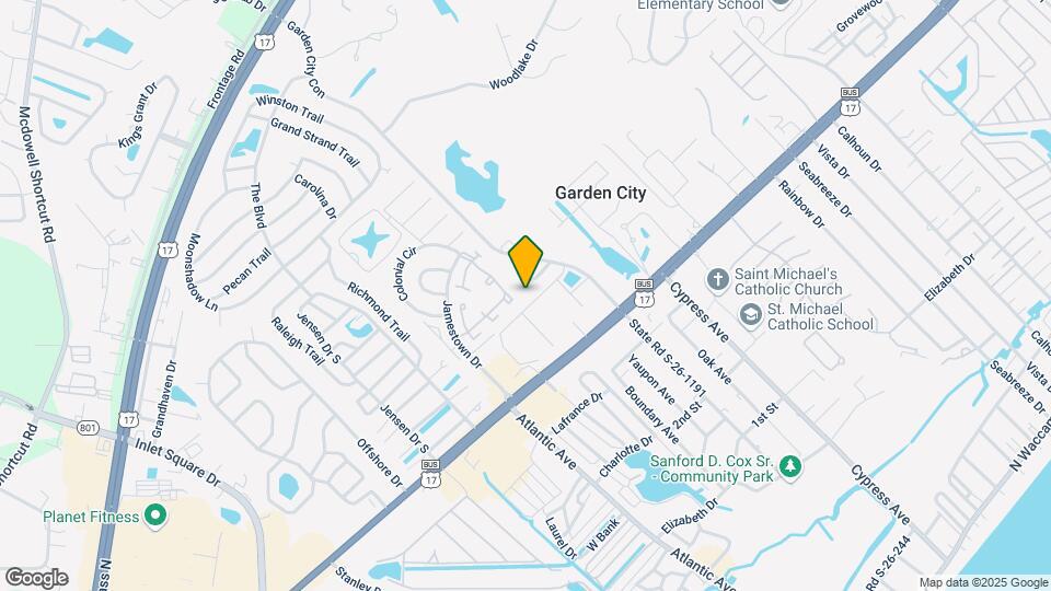 734 Ashley Ct Map and Location Details