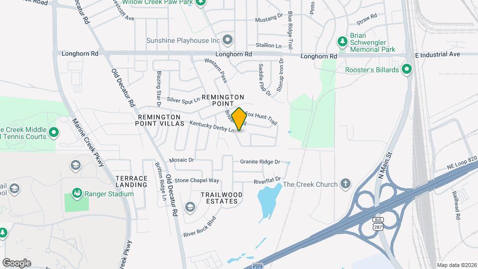 848 Kentucky Derby Ln Map and Location Details