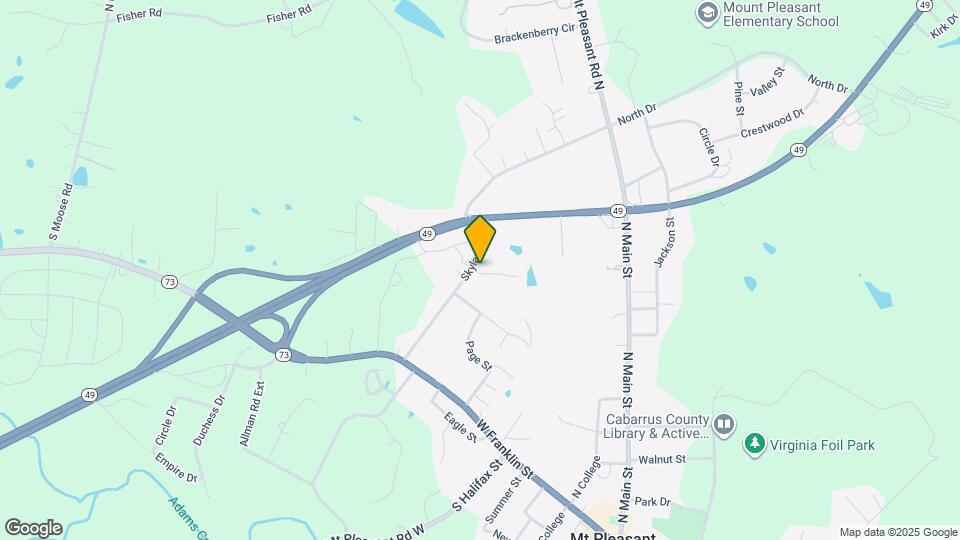 623 Skyland Dr Map and Location Details