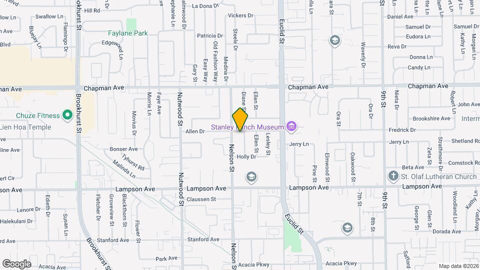 12231 Diane St Map and Location Details