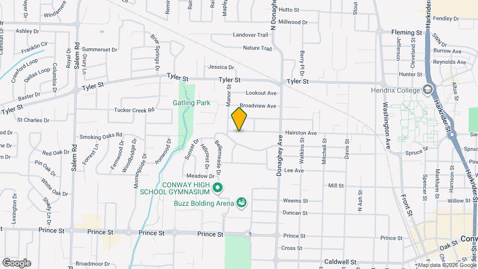 2125 Hairston Ave Map and Location Details