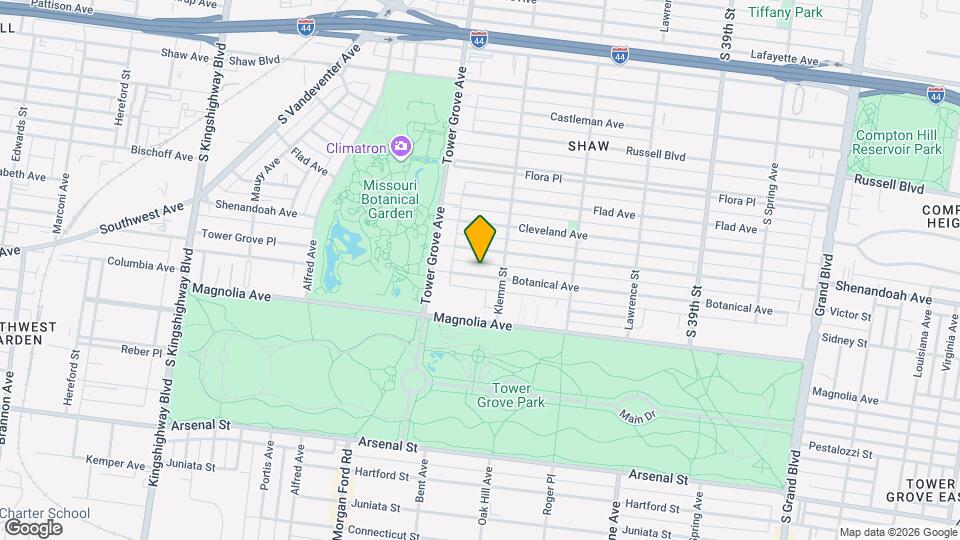 4227 Botanical Ave Map and Location Details