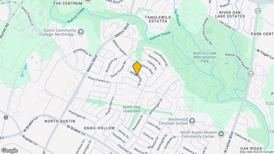 11922 Meadowfire Dr Map and Location Details