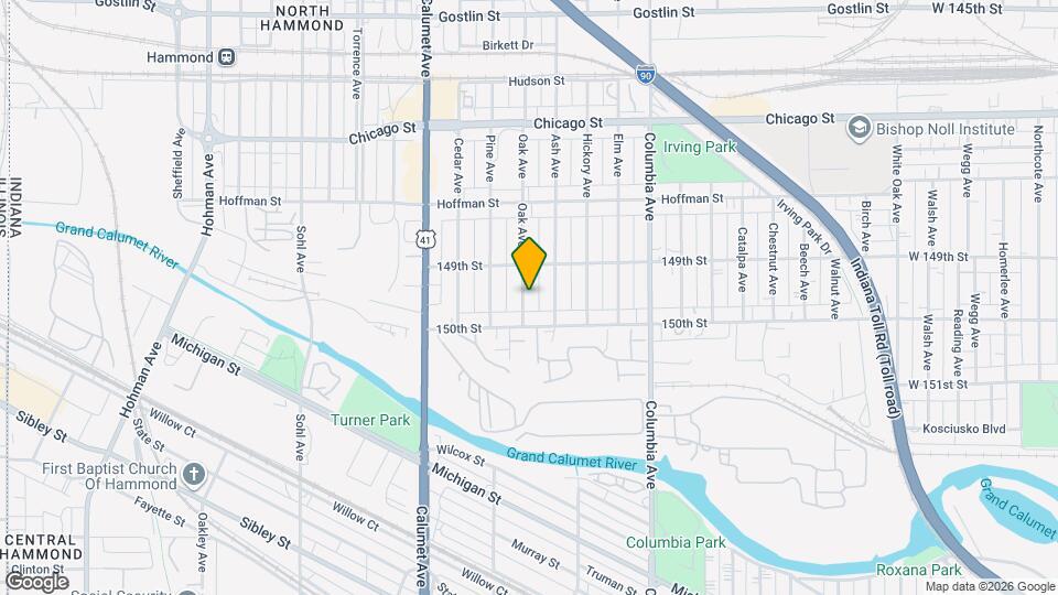 4927 Oak Ave Mapa y Detalles de la Ubicación