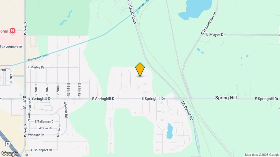 1777 E Southern Manor Dr Map and Location Details