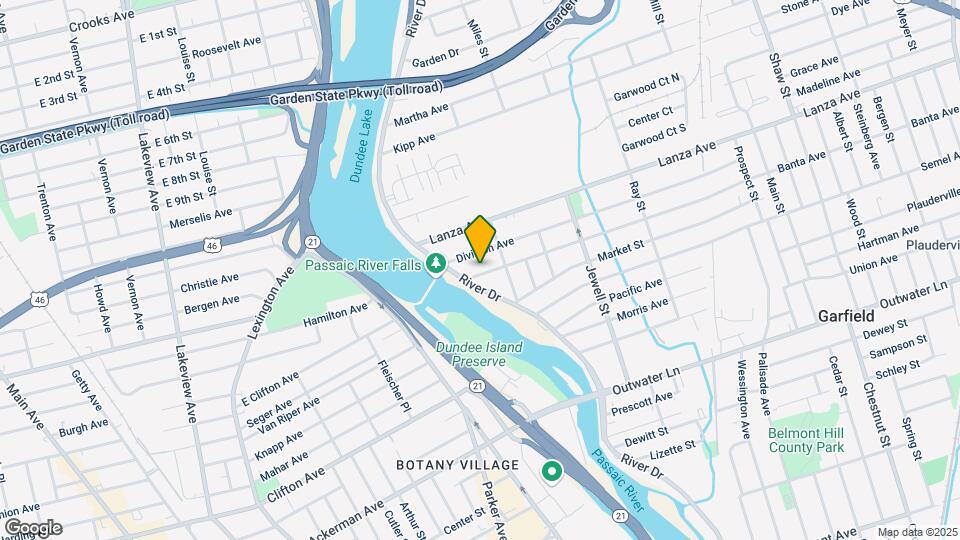 17 Banta Ave Mapa y Detalles de la Ubicación