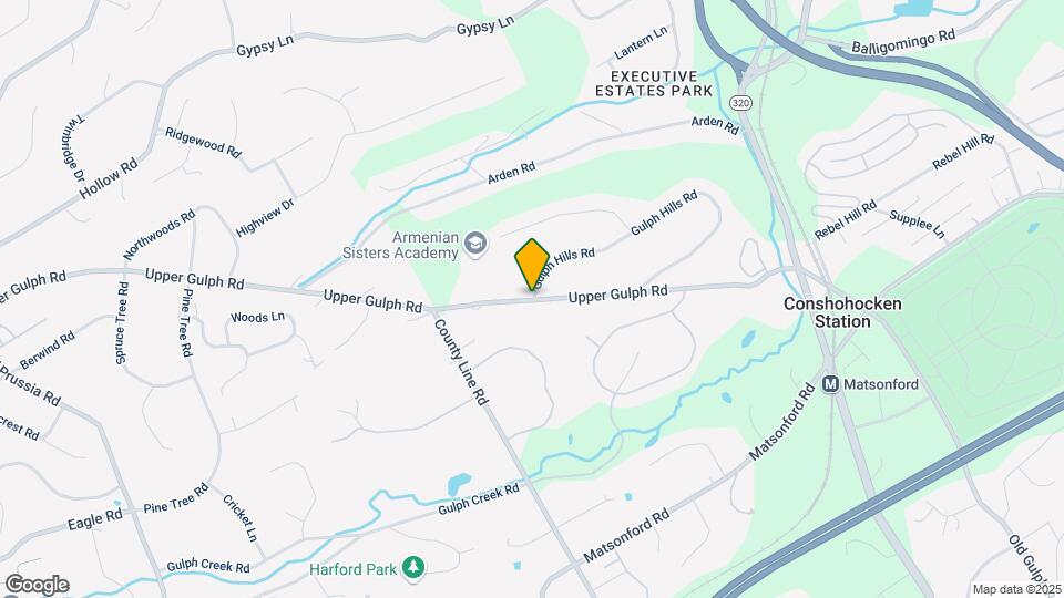 381 Upper Gulph Rd Mapa y Detalles de la Ubicación