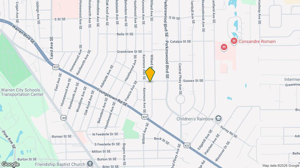 1016 Willard Ave SE Map and Location Details