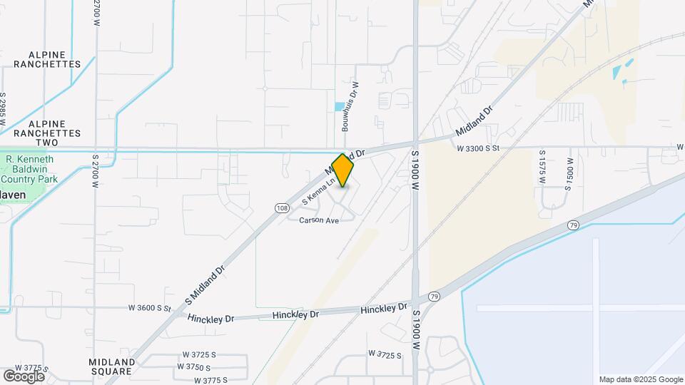 3385 S Brynn Ave Mapa y Detalles de la Ubicación