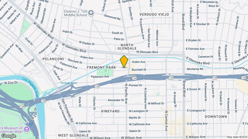 503 Burchett St Map and Location Details