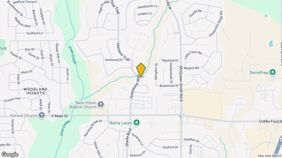 491 Greystone Way Map and Location Details