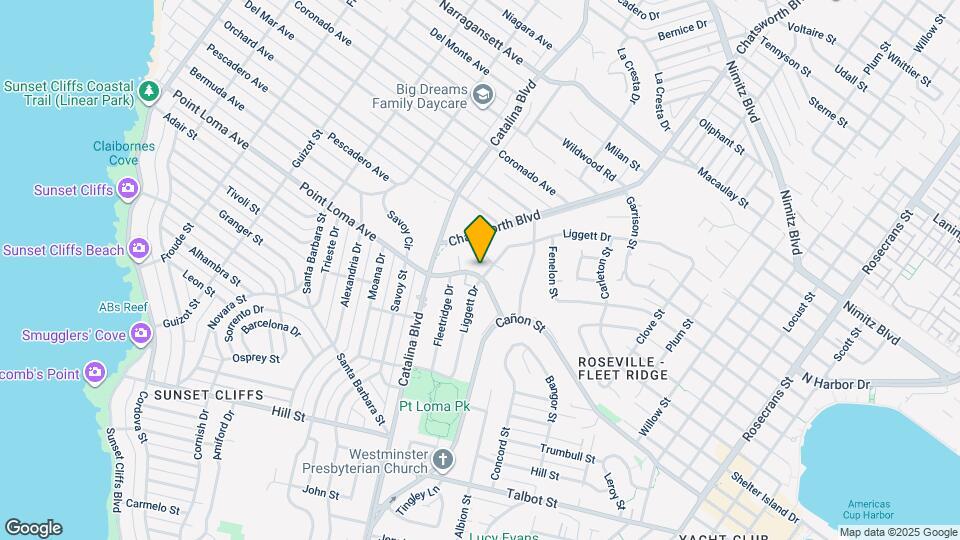 3882 Liggett Dr, Unit #B Mapa y Detalles de la Ubicación