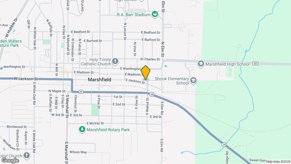 227 S Walnut St Map and Location Details