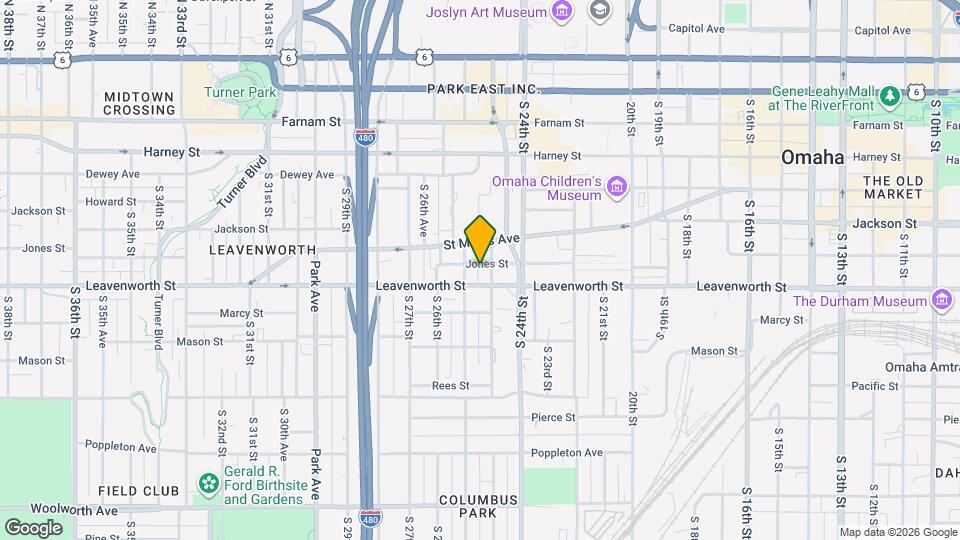 2511 Jones St Map and Location Details