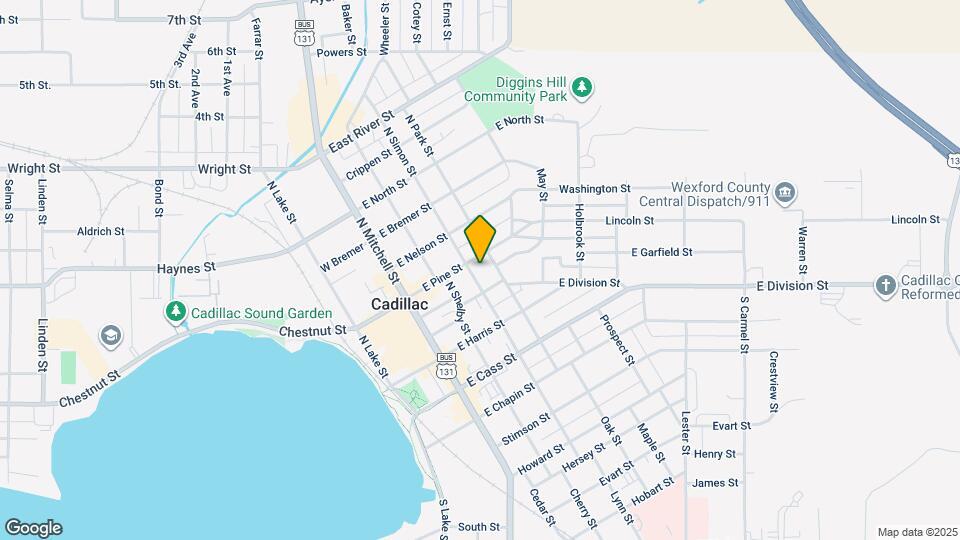 218 N Simon St Map and Location Details