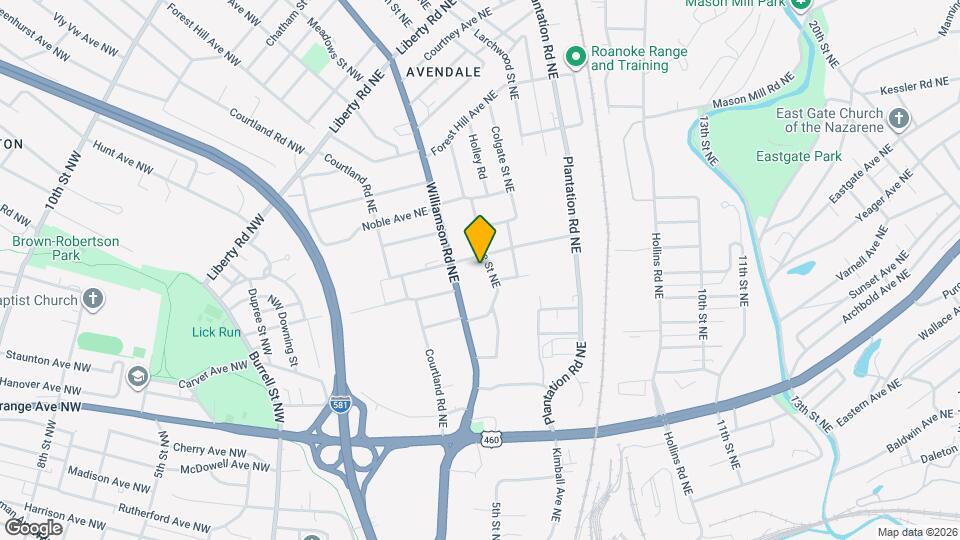 1712 Wayne St NE Map and Location Details