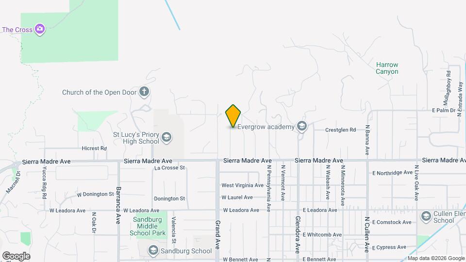 808 N Banna Ave Mapa y Detalles de la Ubicación