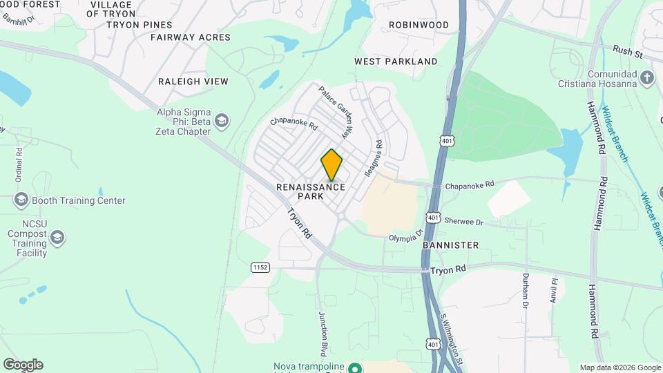 1357 Regulator St Map and Location Details