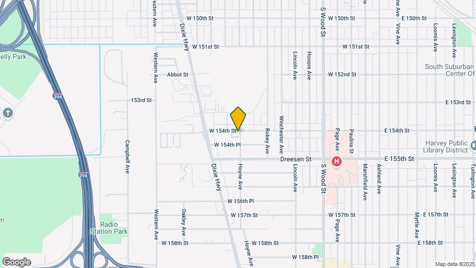 206 154th St Map and Location Details