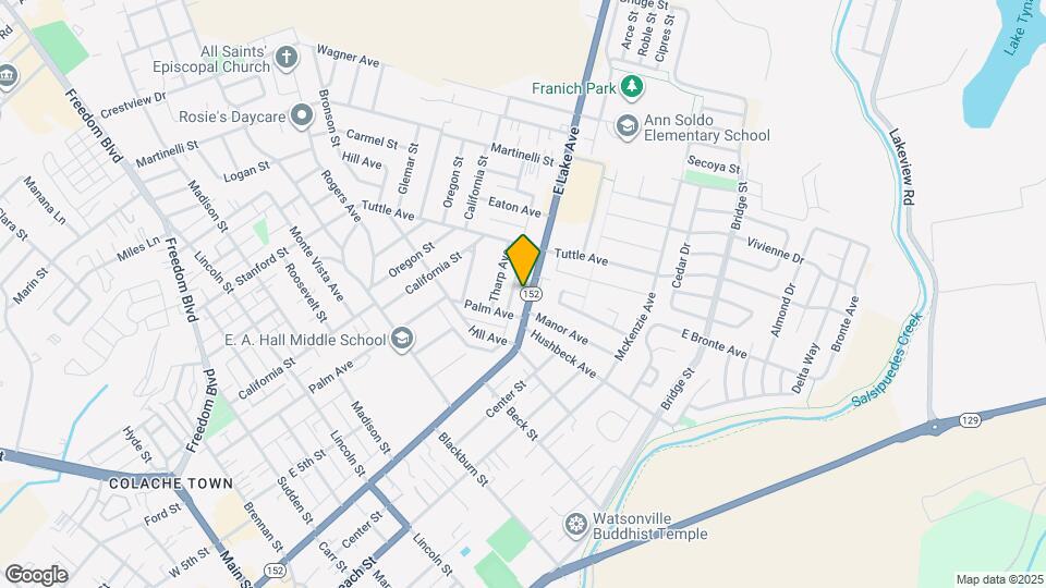 717 E Lake Ave Map and Location Details