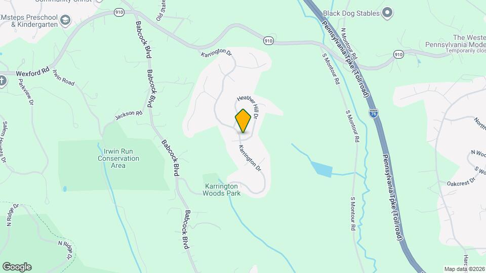 5201 Karrington Dr Map and Location Details
