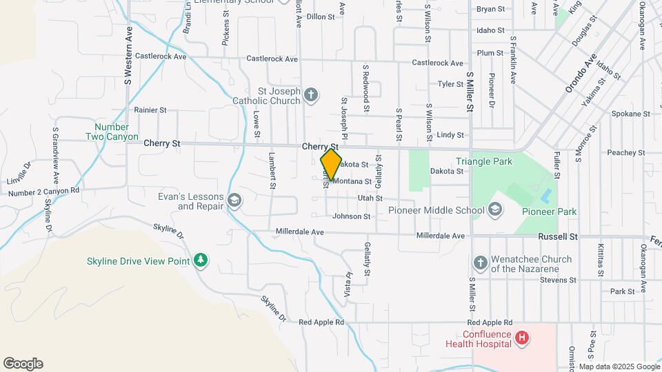 1261-1263 Montana St Map and Location Details