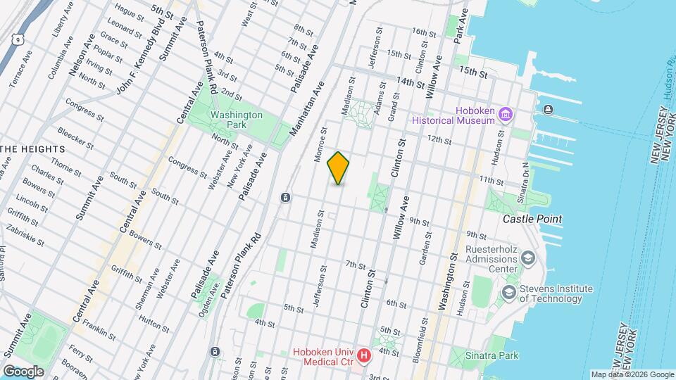 920 JEFFERSON St-Unit -401 Mapa y Detalles de la Ubicación