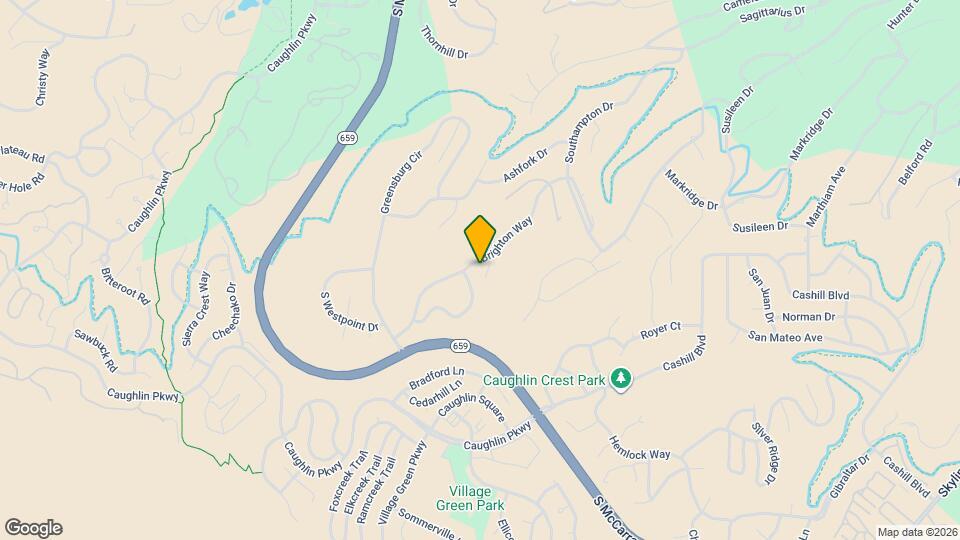 3650 Brighton Way Mapa y Detalles de la Ubicación