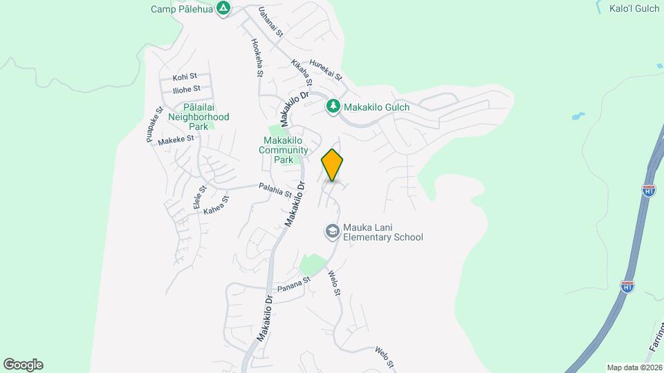 92-1050-1050 Okaa St Map and Location Details