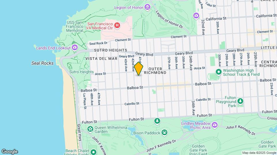 631 41st Ave Mapa y Detalles de la Ubicación