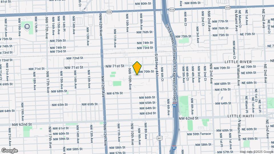 855 NW 69th St Mapa y Detalles de la Ubicación
