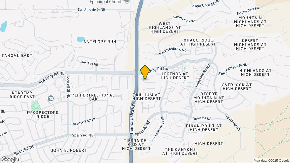6204 Sedona Dr NE Map and Location Details