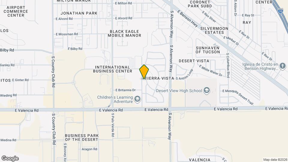 6306 S Sunrise Valley Dr Map and Location Details
