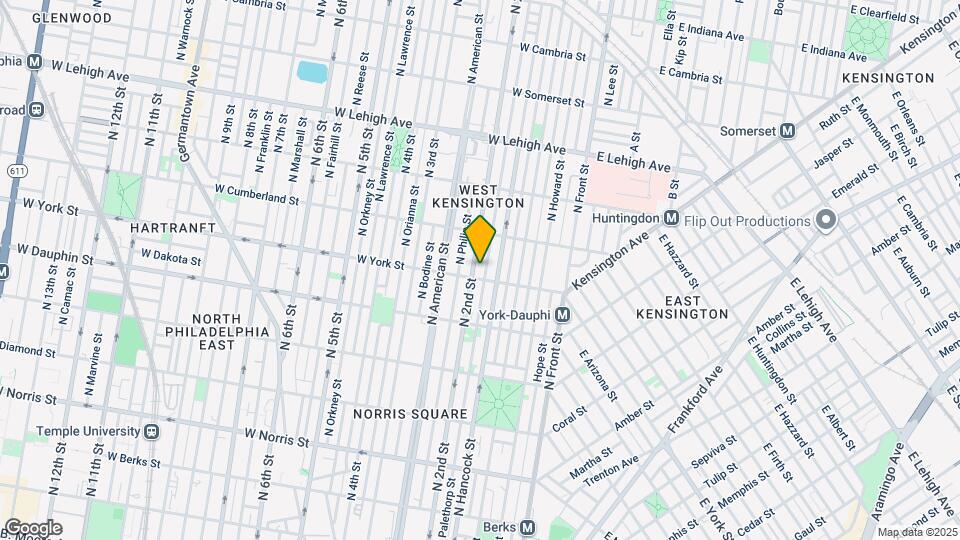 2405 N 2nd St Map and Location Details