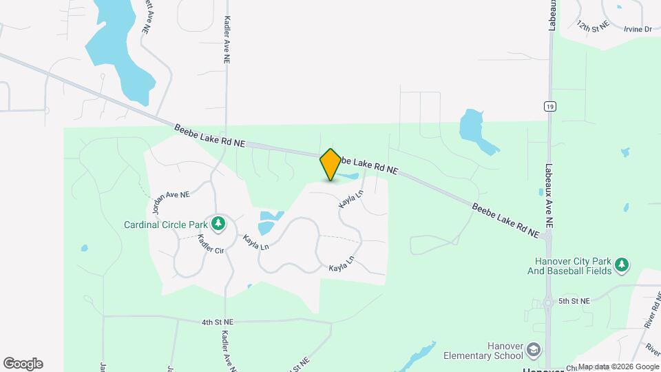 10312 Kalen Ln NE Map and Location Details