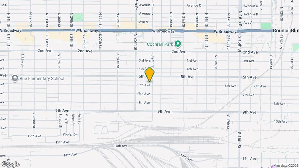 2410 6th Ave Map and Location Details